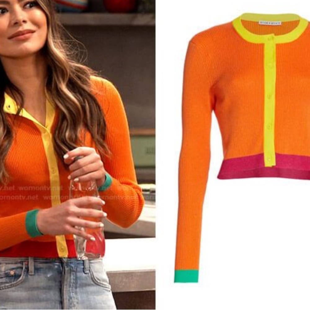 Colorful Women's Cardigan Sweater